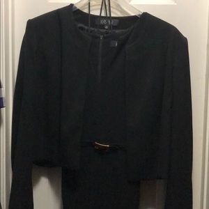 Kasper Black Suit - Dress/Jacket Combo- PLUS sz 18